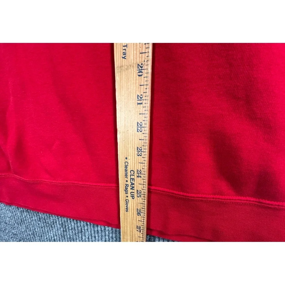 Jordan Jumpman Mens 2XL Red Graphic Crewneck Sweatshirt‎ Loose Fit